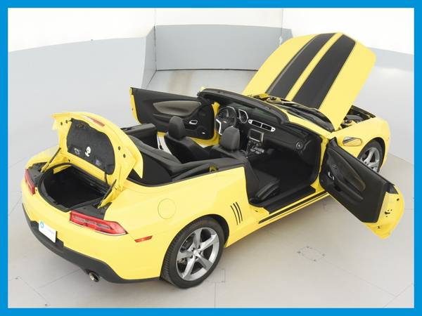 2014 Chevy Chevrolet Camaro LT Convertible 2D Convertible Yellow for sale in NEWARK, NY – photo 19
