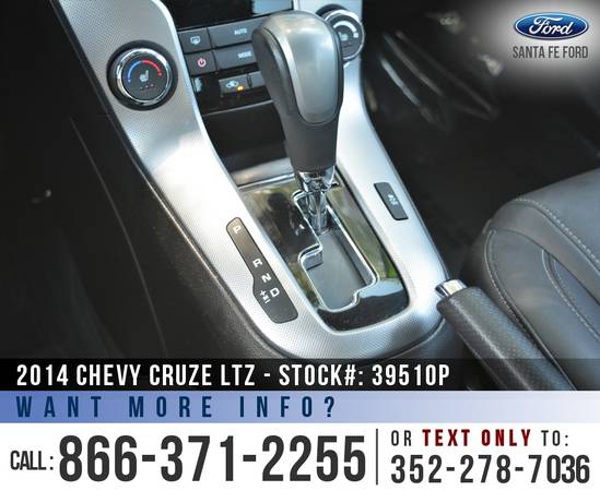 ‘14 Chevy Cruze LTZ *** Bluetooth, SiriusXM, Onstar, Remote Start *** for sale in Alachua, FL – photo 15