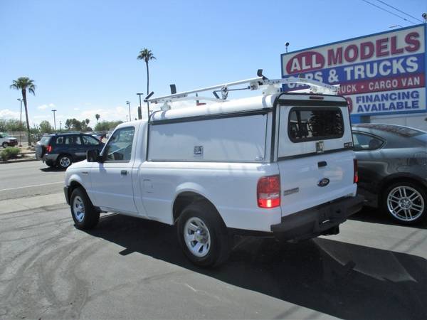 2011 Ford Ranger Regular Cab XL Pickup with Camper Shell and Ladder... for sale in Tucson, AZ – photo 6