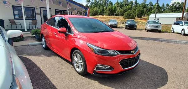 2017 CHEVY CRUZE ~ HOT LITTLE RED CAR ~ LOOKS BRAND NEW - cars &... for sale in Show Low, AZ – photo 3
