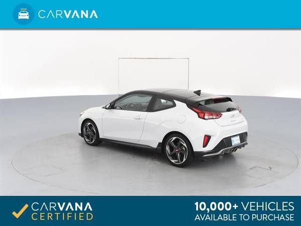 2019 Hyundai Veloster Turbo Ultimate Coupe 3D coupe White - FINANCE for sale in Memphis, TN – photo 8