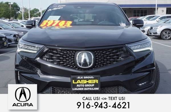 2019 Acura RDX w/A-Spec Pkg - - by dealer for sale in Elk Grove, CA – photo 4