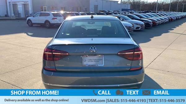 2019 VW Volkswagen Passat 2 0T Wolfsburg Edition hatchback Gray for sale in Johnston, IA – photo 4