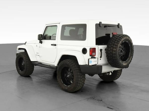 2018 Jeep Wrangler Sahara (JK) Sport Utility 2D suv White - FINANCE... for sale in Bloomington, IN – photo 7