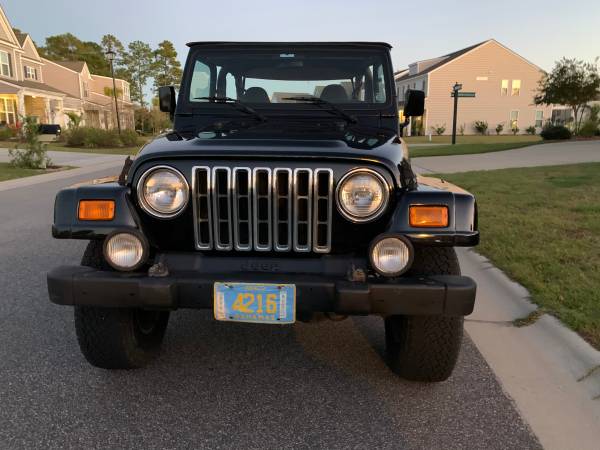 2000 Jeep Wrangler Sahara Edition 4WD - cars & trucks - by owner -... for sale in Myrtle Beach, SC – photo 2