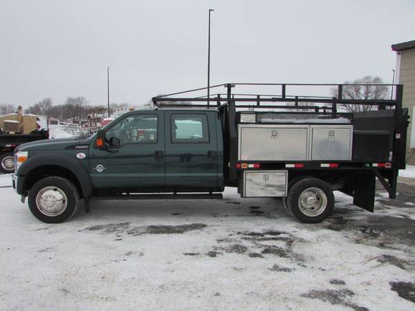 2011 Ford F-450 4x2 Crew Cab Flat-Bed for sale in ST Cloud, MN – photo 2