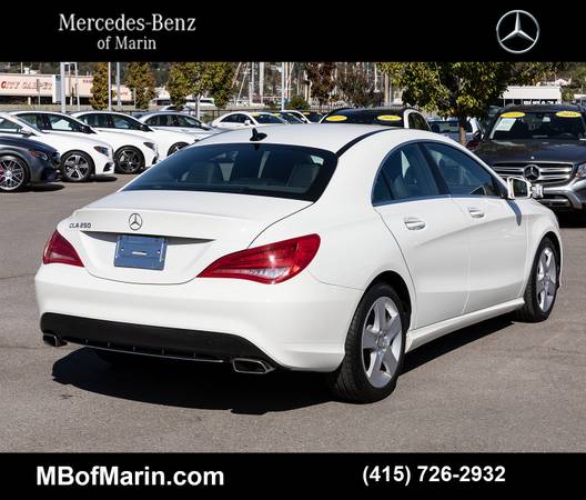 2016 Mercedes-Benz CLA250 Coupe -4P1663- Certified for sale in San Rafael, CA – photo 3
