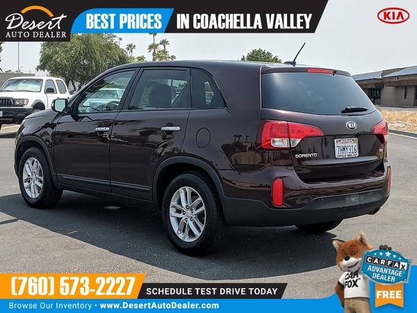 2015 KIA Sorento 76,000 miles LX SUV BIG ON STYLE - not budget! -... for sale in Palm Desert , CA – photo 4