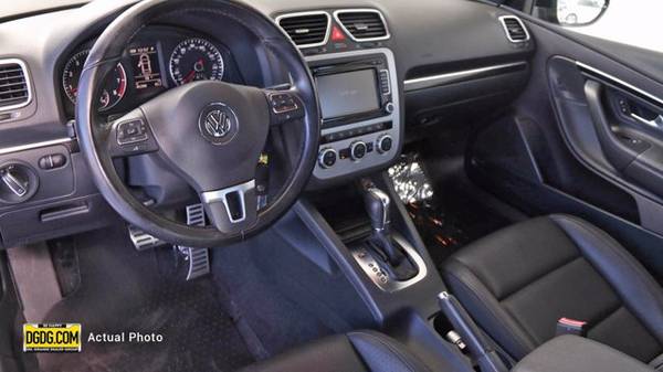 2013 VW Volkswagen Eos Sport Convertible Black Pearl for sale in San Jose, CA – photo 4