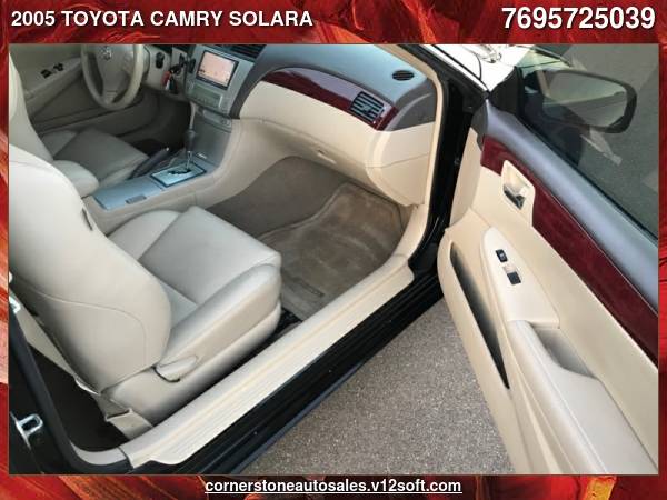 2005 TOYOTA CAMRY SOLARA SE - cars & trucks - by dealer - vehicle... for sale in Flowood, MS – photo 16