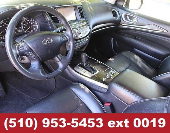 2015 Infiniti QX60 SUV 3 5 Sport Utility 4D - Infiniti Black for sale in Berkeley, CA – photo 9