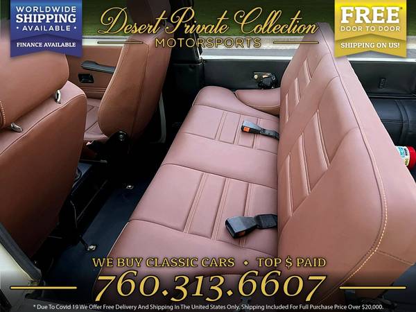 1981 Mercedes-Benz G Wagon 280GE Convertible 2 8L 4 Speed Manual wit for sale in Palm Desert, AL – photo 10