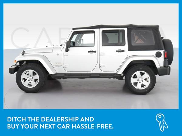 2012 Jeep Wrangler Unlimited Sahara Sport Utility 4D suv Silver for sale in Fort Myers, FL – photo 4