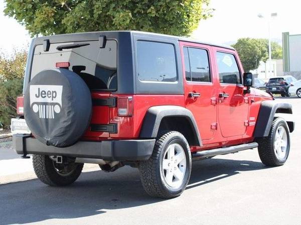 2011 Jeep Wrangler Unlimited Sport suv Flame Red Clearcoat - cars &... for sale in Pocatello, ID – photo 21