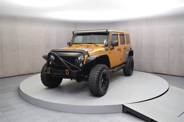 LIFTED CUSTOM 2014 Jeep Wrangler Unlimited Rubicon 3.6L V6 4WD SUV 4X4 for sale in Sumner, WA – photo 12