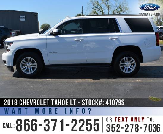2018 Chevrolet Tahoe LT Remote Start - Camera - Seats 8! for sale in Alachua, GA – photo 4
