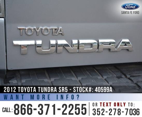 2012 Toyota Tundra SR5 *** Bluetooth, Backup Camera, Homelink *** -... for sale in Alachua, AL – photo 9