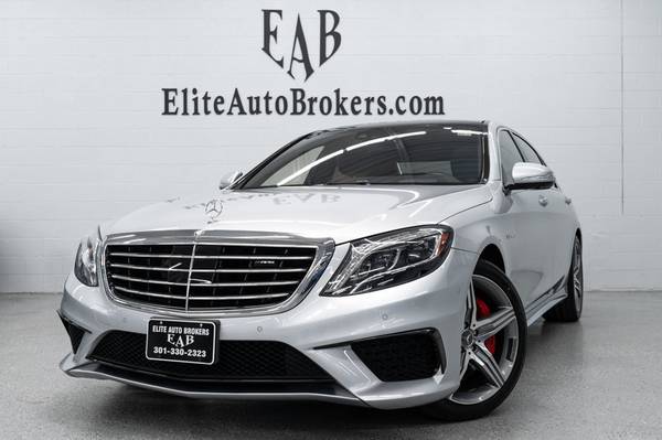 2016 *Mercedes-Benz* *S-Class* *4dr Sedan AMG S 63 4MAT for sale in Gaithersburg, MD