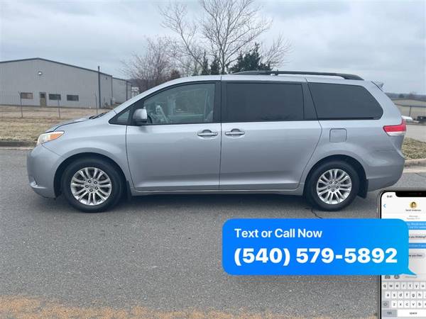 2012 TOYOTA SIENNA XLE 8-Pass V6 750 DOWN/375 A Month - cars & for sale in Fredericksburg, VA – photo 5