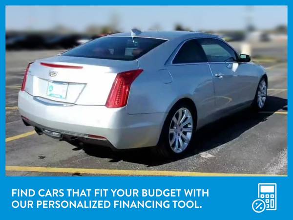 2016 Caddy Cadillac ATS 2 0L Turbo Luxury Coupe 2D coupe Silver for sale in Wayzata, MN – photo 8