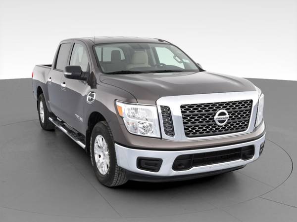 2017 Nissan Titan Crew Cab SV Pickup 4D 5 1/2 ft pickup Brown - -... for sale in Chicago, IL – photo 16