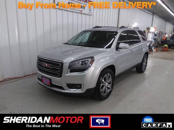 2016 GMC Acadia SLT Quicksilver Metallic - AG333896 WE DELIVER TO for sale in Sheridan, MT – photo 3