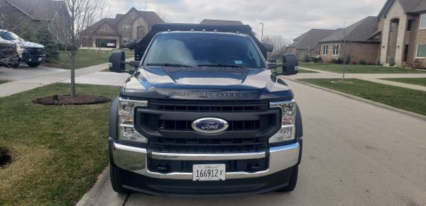 2020 Ford F450 Diesel 4x4 Dump Truck - cars & trucks - by owner -... for sale in Lemont, IL – photo 2