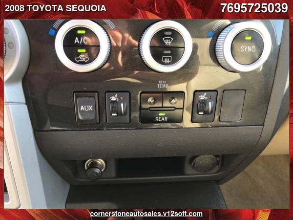 2008 TOYOTA SEQUOIA SR5 - cars & trucks - by dealer - vehicle... for sale in Flowood, MS – photo 14