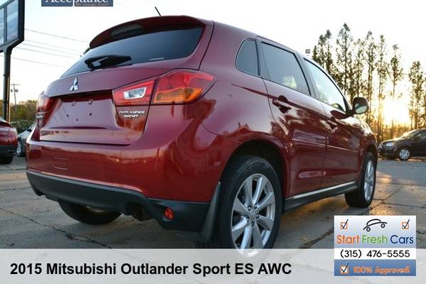 2015 MITSUBISHI OUTLANDER SPORT ES AWC - cars & trucks - by dealer -... for sale in Syracuse, NY – photo 5