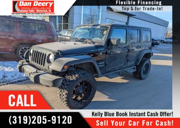 2016 Jeep Wrangler 4WD 4D Sport Utility/SUV Unlimited Sport - cars for sale in Waterloo, IA