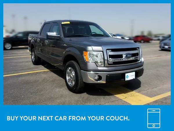 2013 Ford F150 SuperCrew Cab XLT Pickup 4D 5 1/2 ft pickup Gray for sale in Opelousas , LA – photo 12