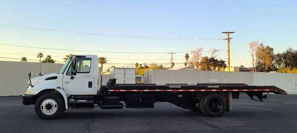2007 International 4300 DT466E flat bed truck with winch - cars & for sale in Mesa, AZ – photo 5