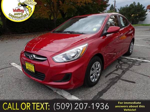 2017 Hyundai Accent SE 1.6L Compact Sedan Only 19K Miles! Valley Aut for sale in Spokane, WA