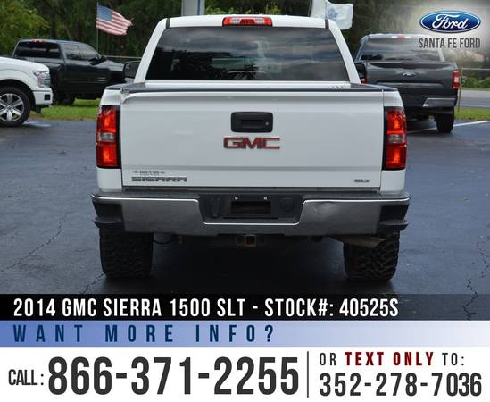 *** 2014 GMC Sierra 1500 SLT *** Homelink - Touchscreen - Bluetooth... for sale in Alachua, FL – photo 6