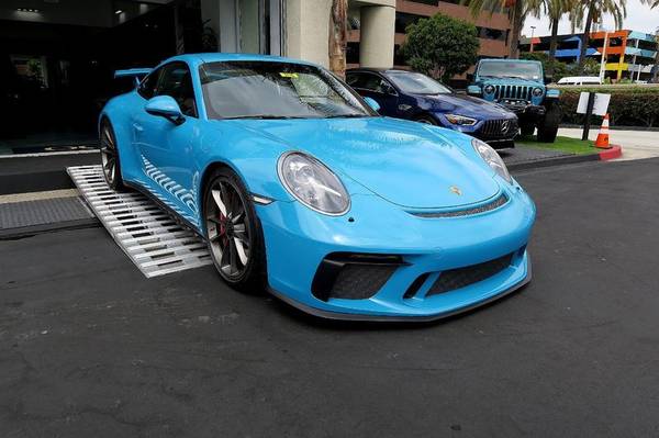 2018 Porsche 911 GT3 Miami Blue Must See - - by dealer for sale in Costa Mesa, CA – photo 3