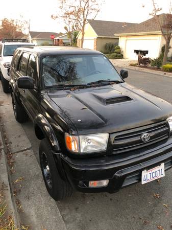 2000 4Runner SR5 - black, lifted, rims, pioneer stereo - cars &... for sale in Alameda, CA – photo 10