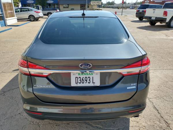 2017 Ford Fusion SE, leather, nav, 80K miles - cars & trucks - by... for sale in Coldwater, KS – photo 5