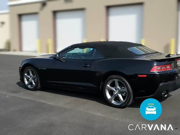 2014 Chevy Chevrolet Camaro LT Convertible 2D Convertible Black - -... for sale in Denver , CO – photo 6
