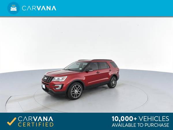 2017 Ford Explorer Sport SUV 4D suv Red - FINANCE ONLINE - cars &... for sale in Atlanta, WY – photo 5