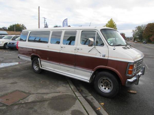 1984 Dodge Ram Wagon VAN - Down Pymts Starting at $499 - cars &... for sale in Marysville, WA – photo 3