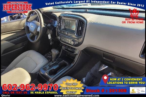 2018 CHEVROLET COLORADO WORK TRUCK -EZ FINANCING-LOW DOWN! - cars &... for sale in EL CAJON, AZ – photo 5