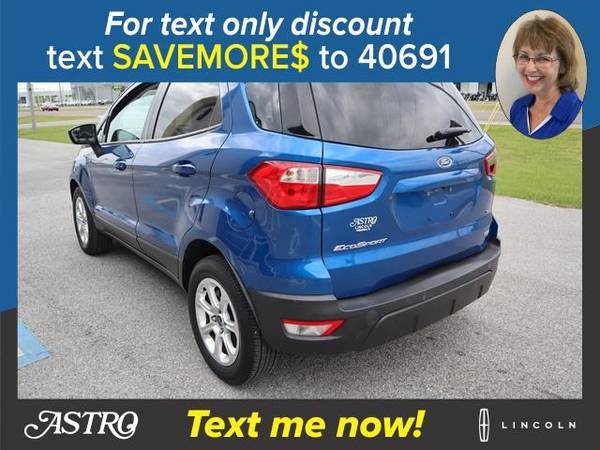 2018 Ford EcoSport Lightning Blue Metallic Sweet deal! - cars & for sale in Pensacola, FL – photo 4