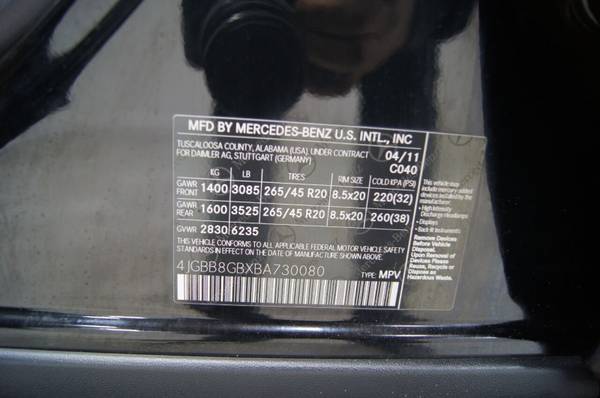 2011 Mercedes-Benz M-Class ML 350 4MATIC AWD ML350 LOADED WARRANTY... for sale in Carmichael, CA – photo 9