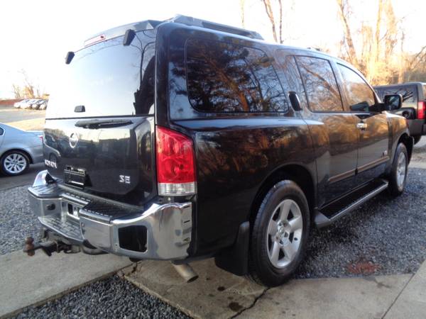 2007 Nissan Armada LE 4WD - - by dealer - vehicle for sale in Martinsville, NC – photo 5