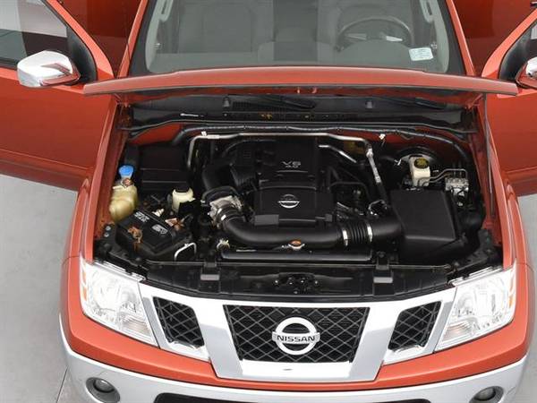 2016 Nissan Frontier Crew Cab SL Pickup 4D 5 ft pickup RED - FINANCE for sale in Charleston, SC – photo 4