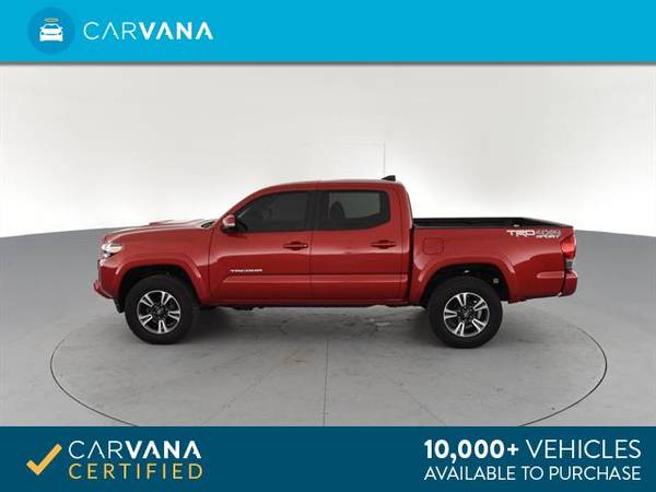 2017 Toyota Tacoma Double Cab TRD Sport Pickup 4D 5 ft pickup Red - for sale in Arlington, District Of Columbia – photo 7