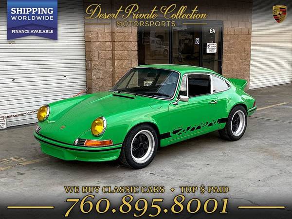1970 Porsche 911 out law Carrera RS Tribute Coupe with a GREAT COLOR... for sale in Palm Desert, NY