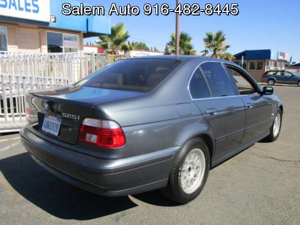 2001 BMW 525I - BRAND NEW TIRES - RWD - SUNROOF - AC WORKS - LEATHER... for sale in Sacramento , CA – photo 3