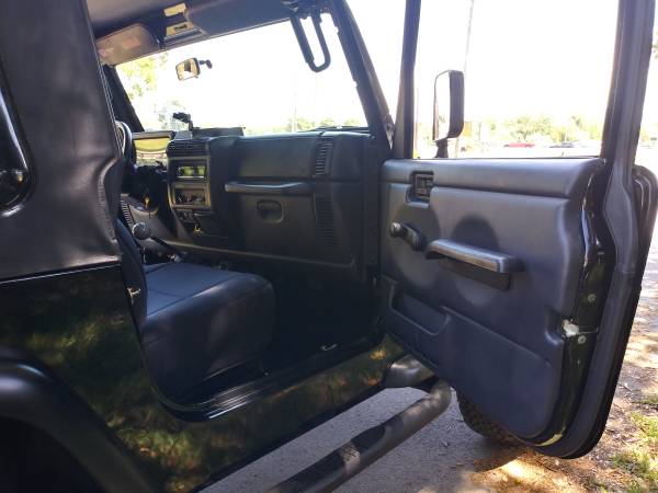 Super Clean Sharp 1999 Black Jeep Wrangler 4X4 - - by for sale in Hudson, FL – photo 16