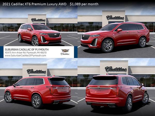2021 Cadillac XT6 XT 6 XT-6 Premium Luxury AWD FOR ONLY 1, 089/mo! for sale in Plymouth, MI – photo 14